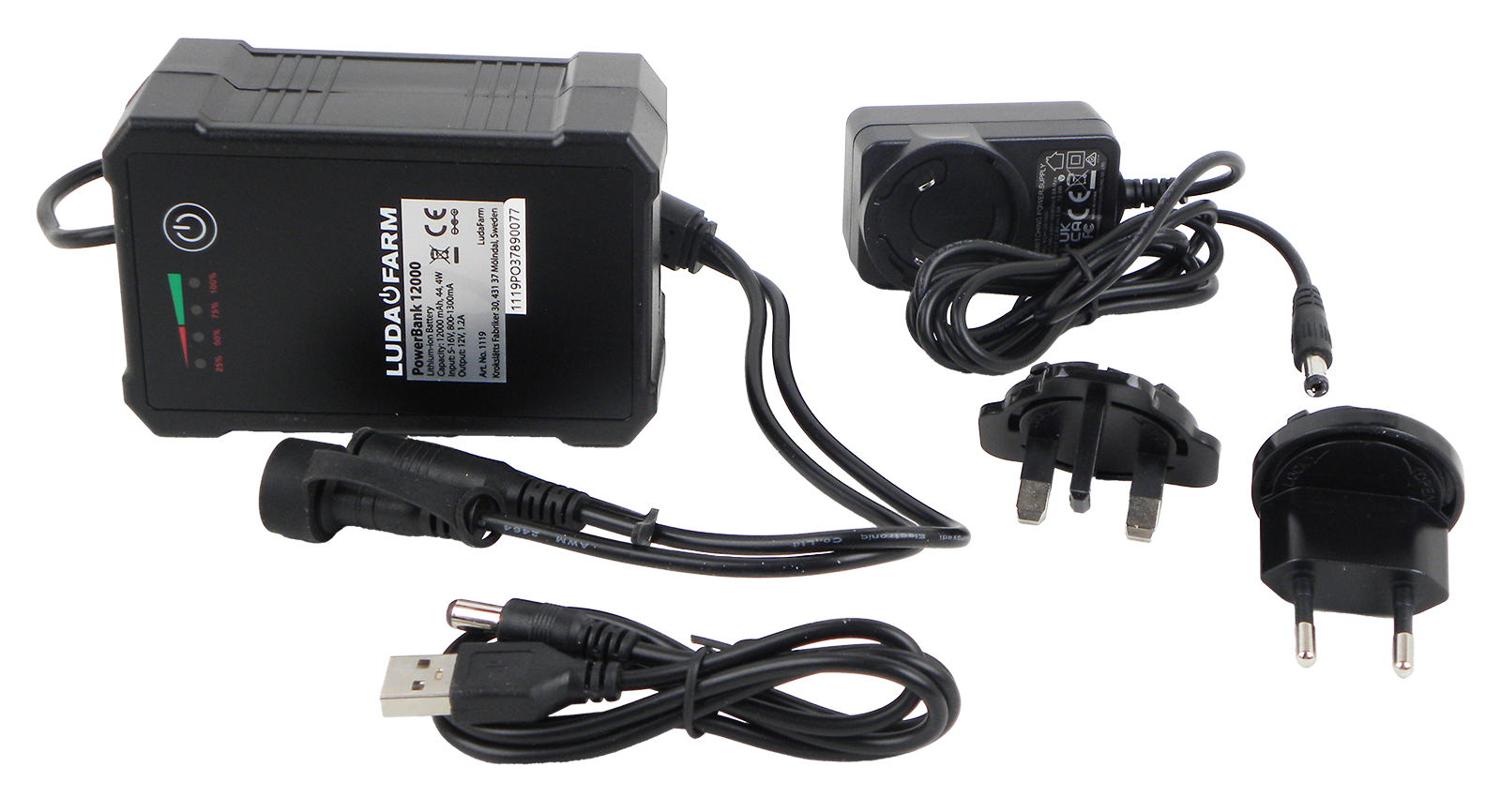 PowerBank 12000mAh LudaFarm