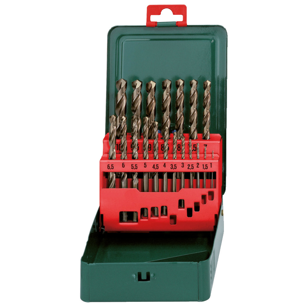 Bohrerkassette HSS-Co, 19-tlg.