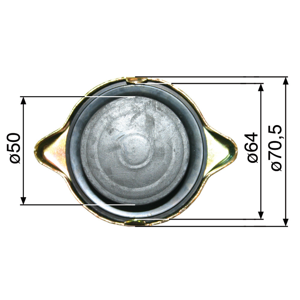 Radiator cap, 1 5/8