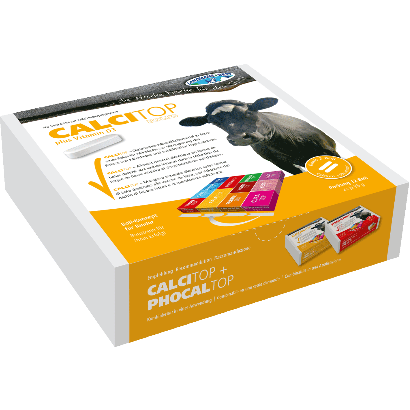 Calcitop Calcium Bolus - 12er Box