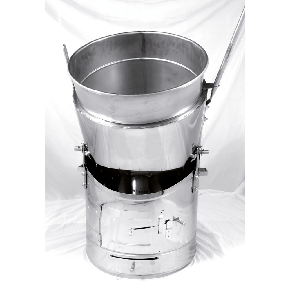 Futterdämpfer 80 L Edelstahl