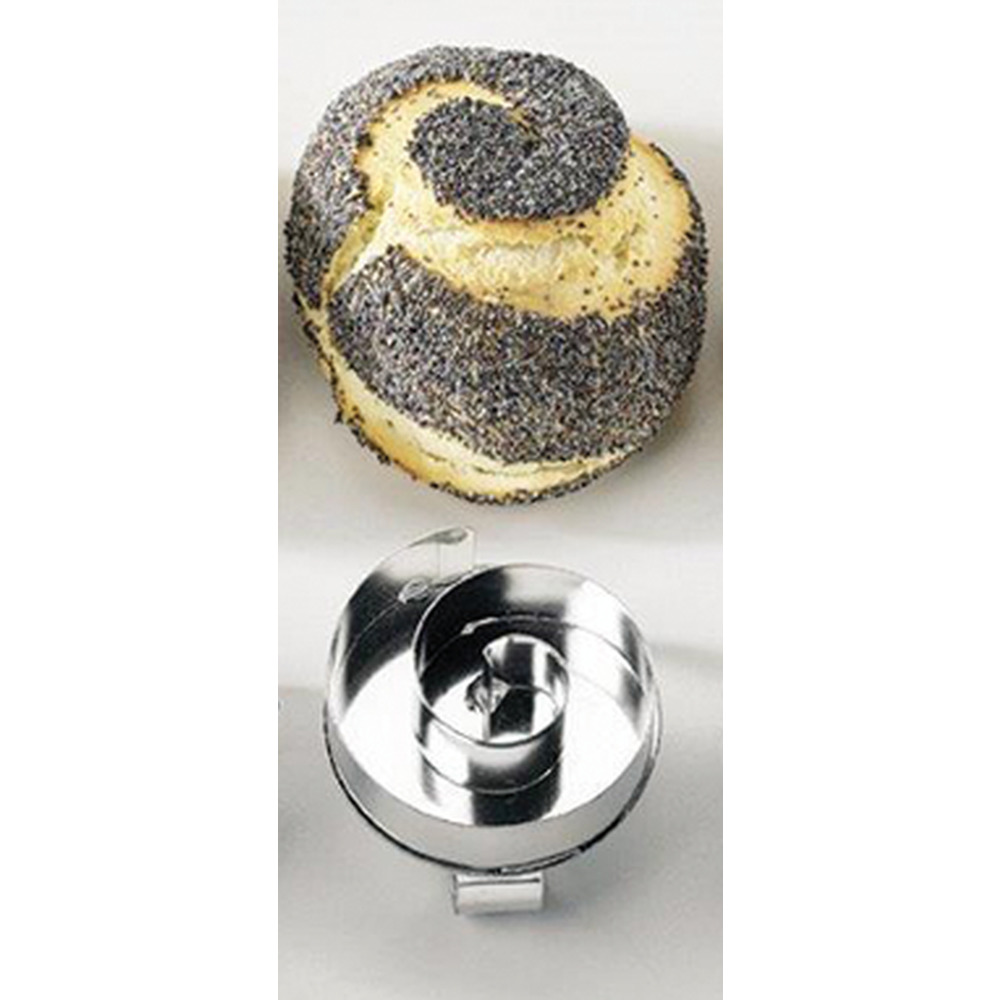 Semmel- bzw. Brötchendrücker - Form Spirale