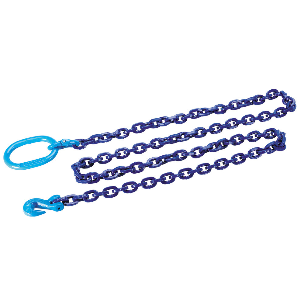 Catena di fissaggio e blocco per uso generale G10 con maglie quadrate