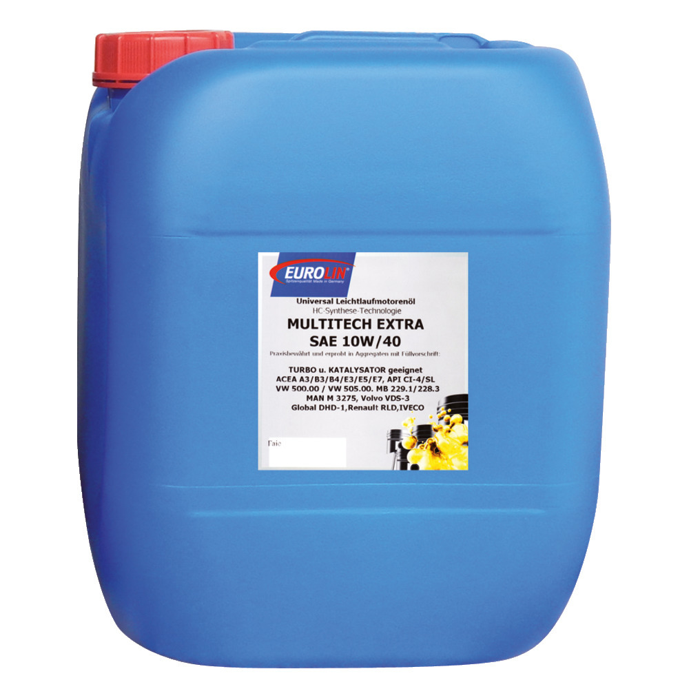 Motoröl Multitech Extra 10W/40