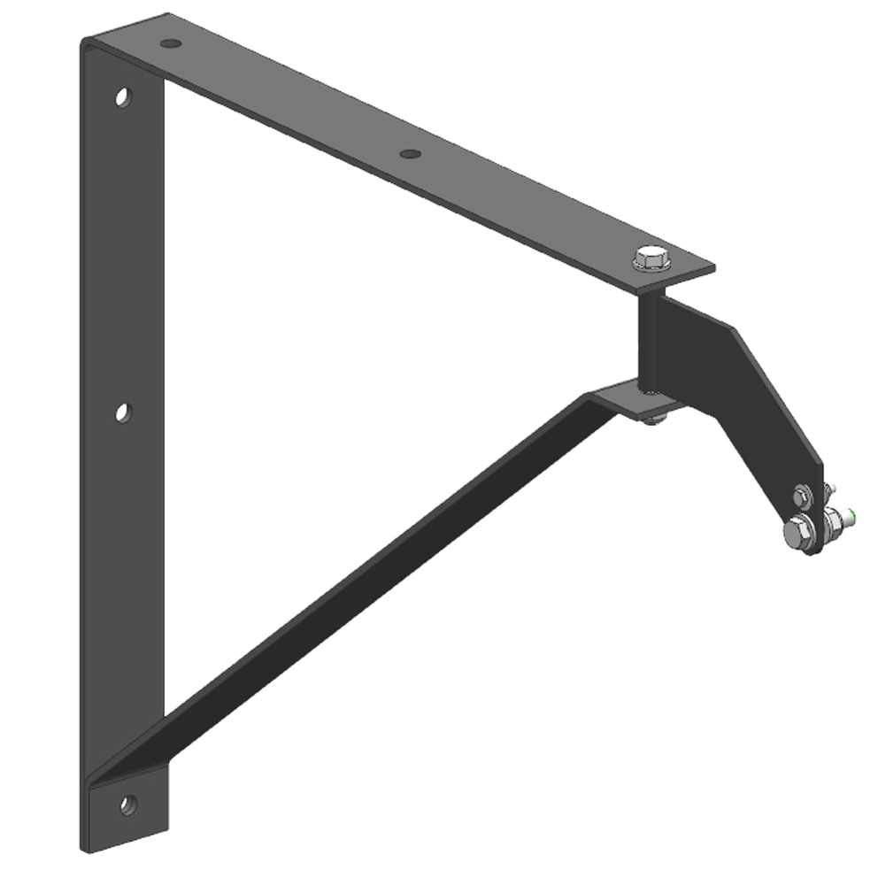 Supporto da parete per ventilatore a cestello 71+92 cm
