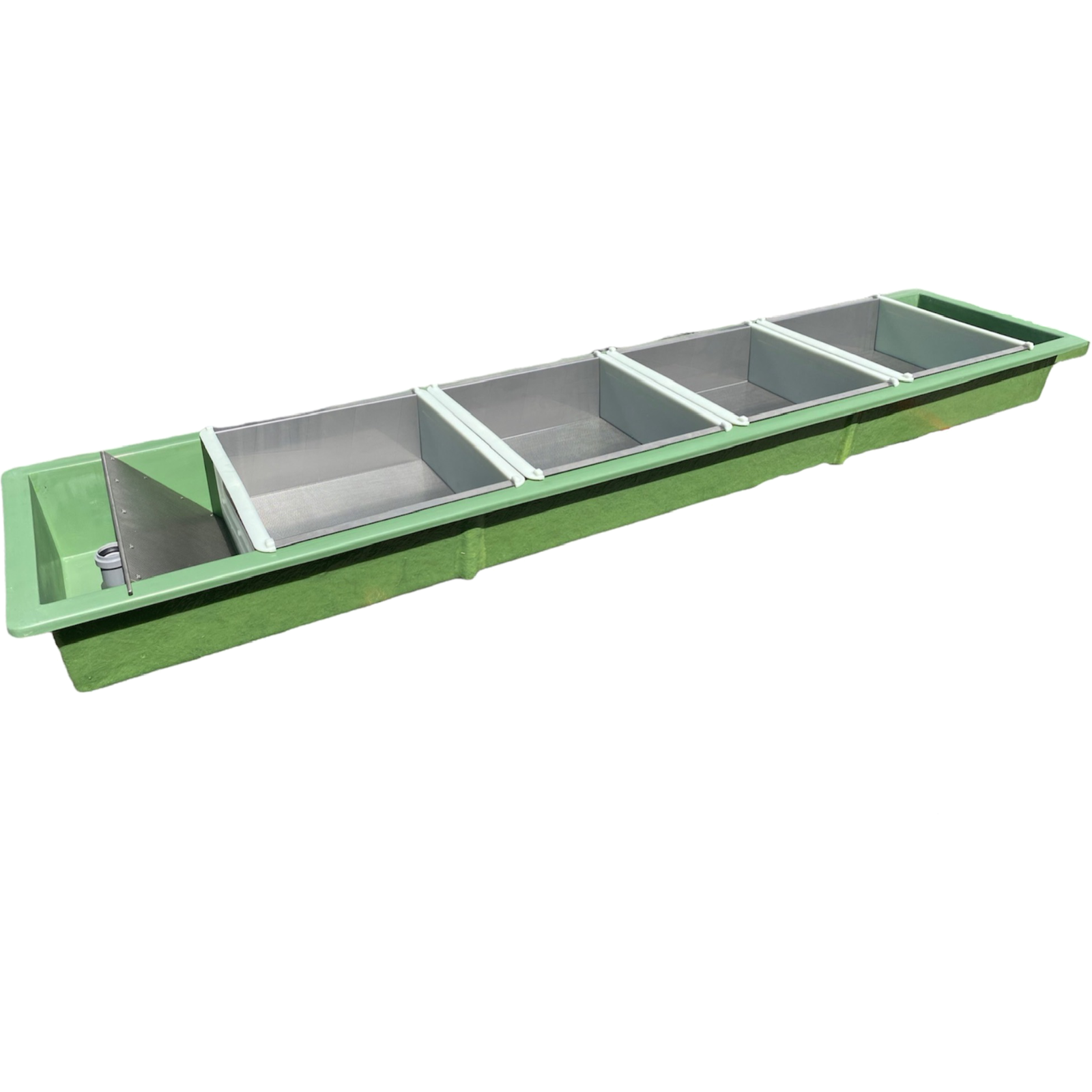 Brutrinnen Set für Salmoniden