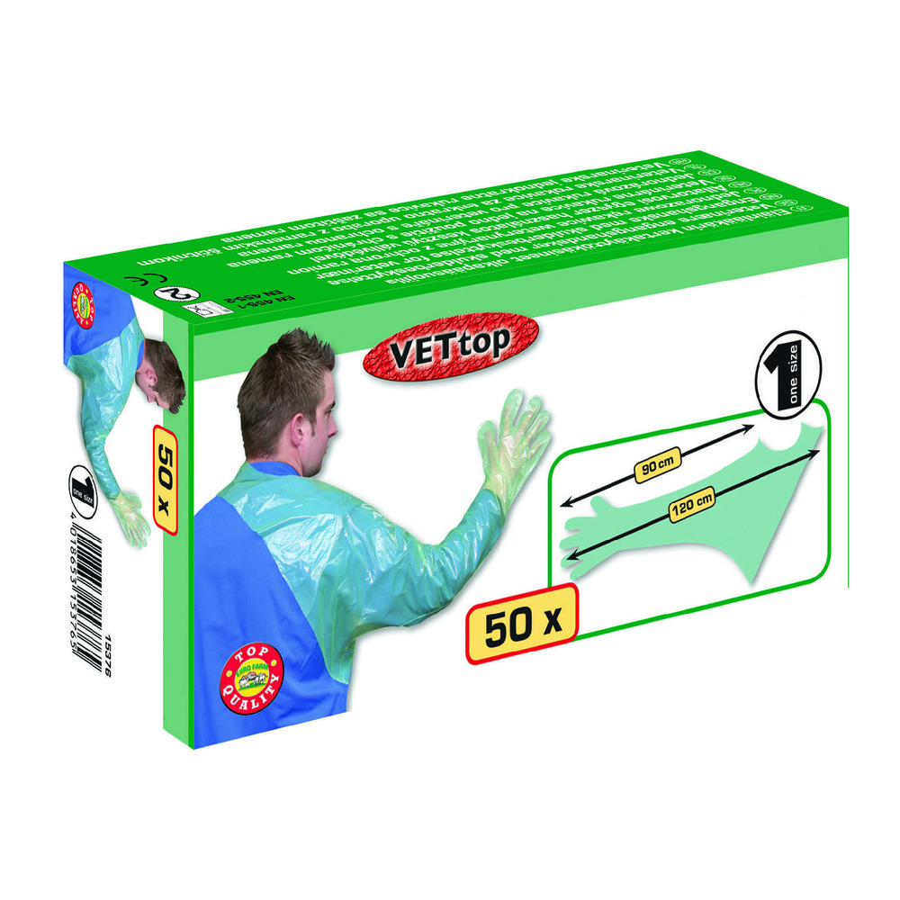 Einmalhandschuh mit Schulterschutz