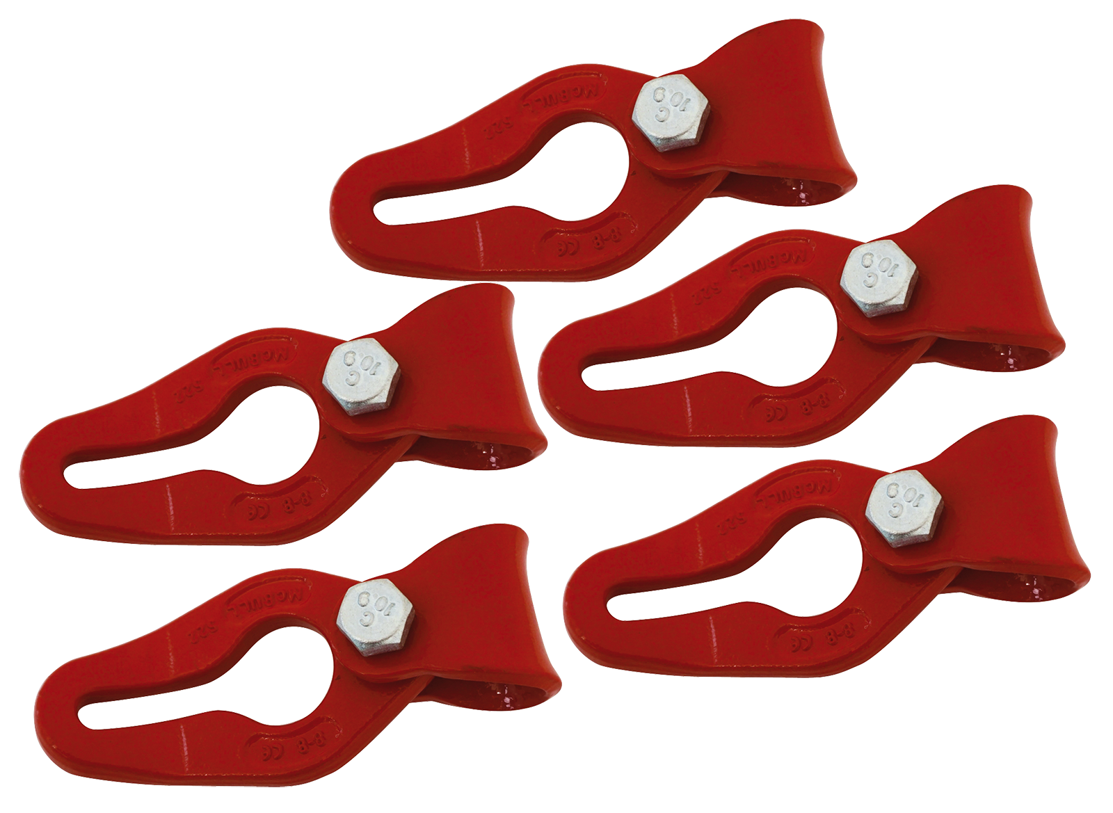 Seilgleitbügel G8 5er SET