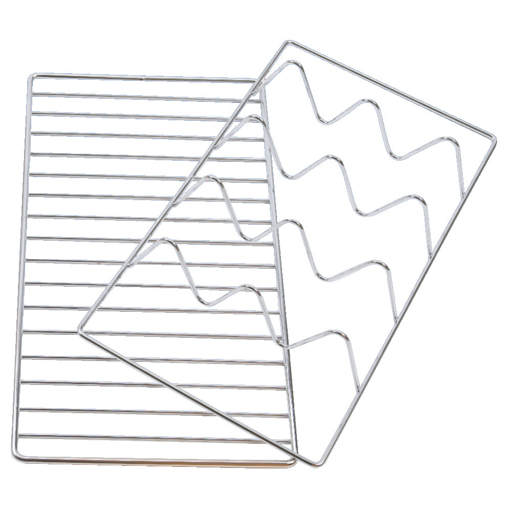 Fish basket 34x25 cm Peetz stainless steel