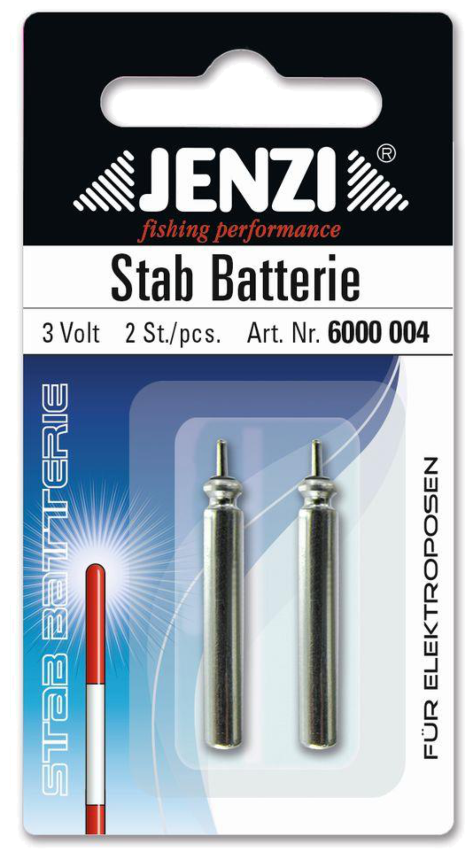 Stabbatterie 3V CR425 2 Stk/SB zu Elektropose m Bissanzeiger