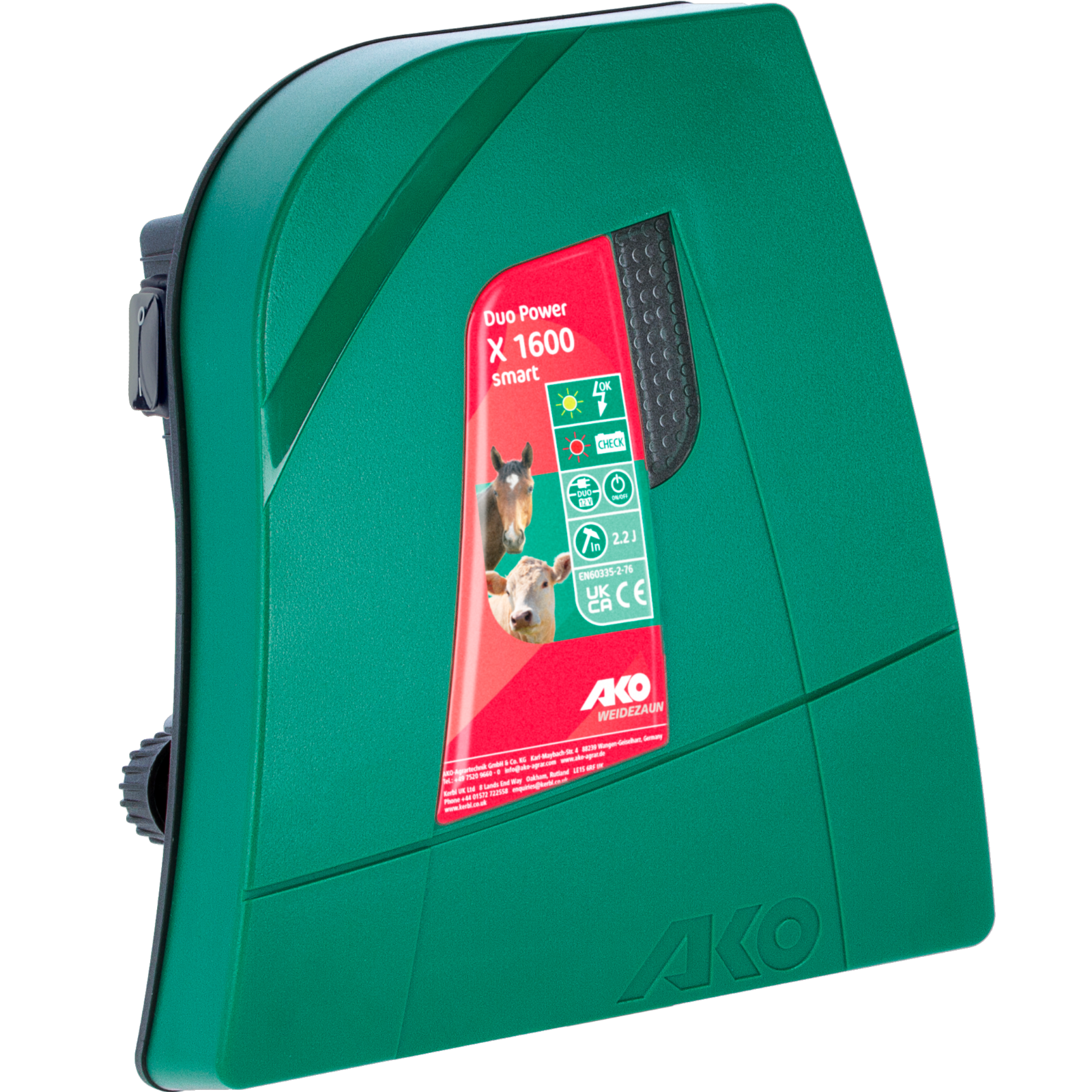 Weidezaungerät Duo Power X1600 Smart - 12/230V