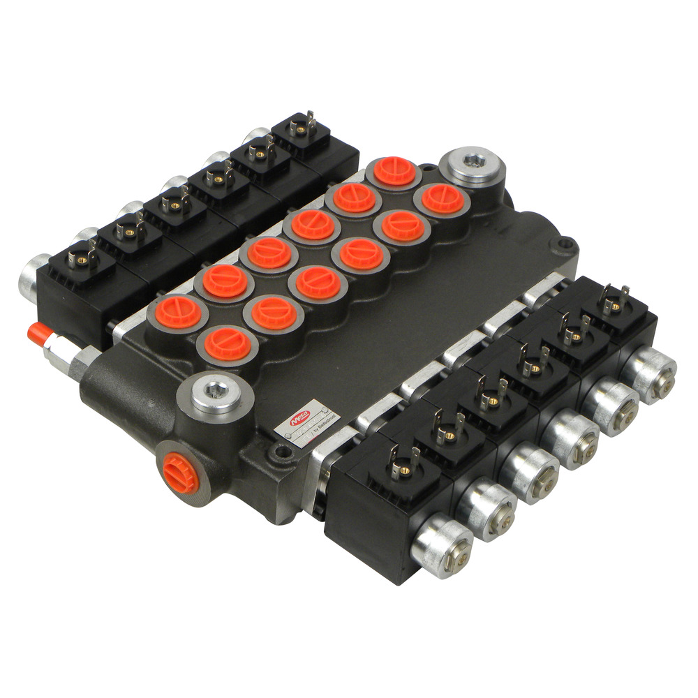 Valvola di controllo 85/6 a doppio effetto 12V azionamento elettromagnetico