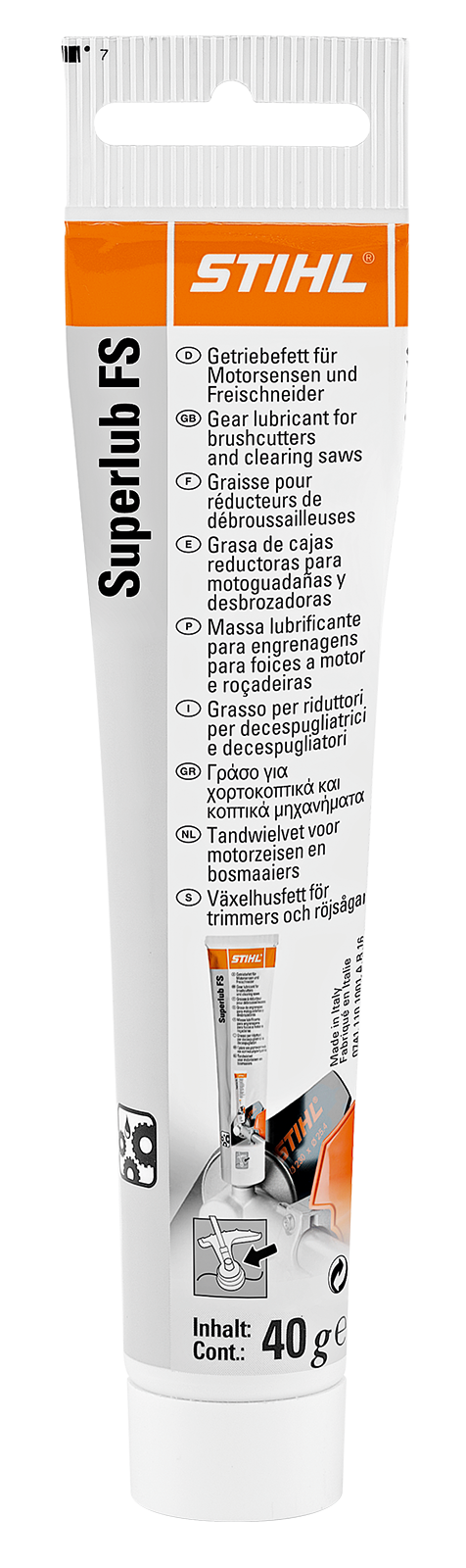 Gear grease for brushcutters 80g
