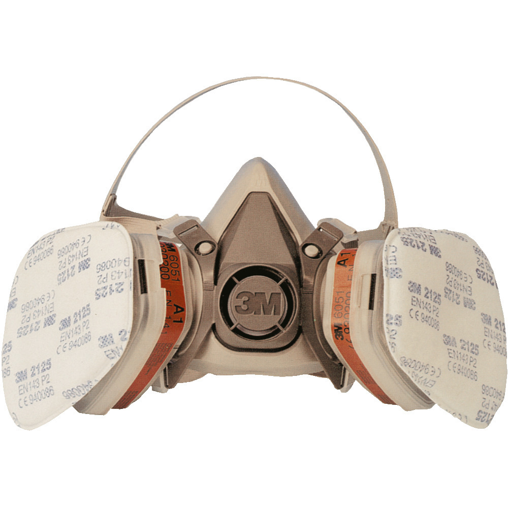 Masque respiratoire 3M 6200  taille M sans filtre