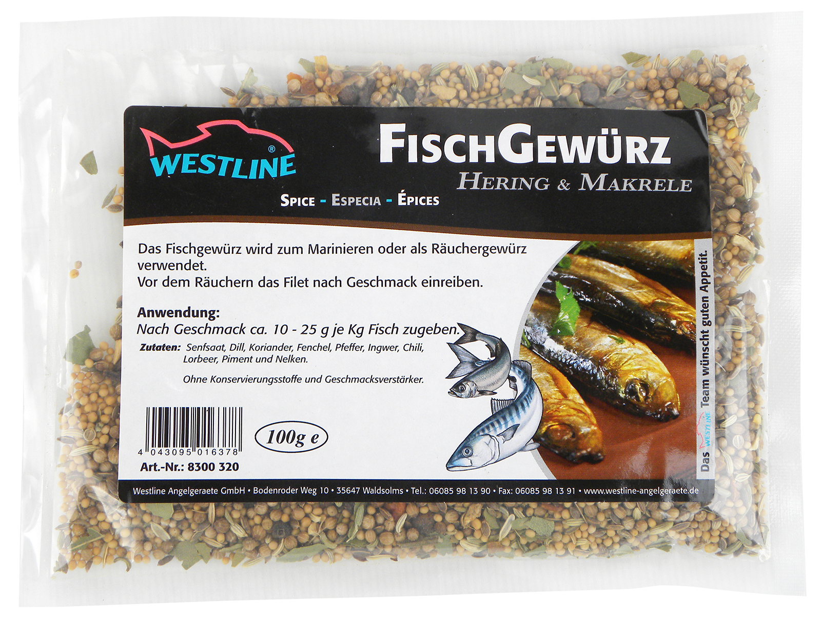 Fischgewürz Hering und Makrele 100 g