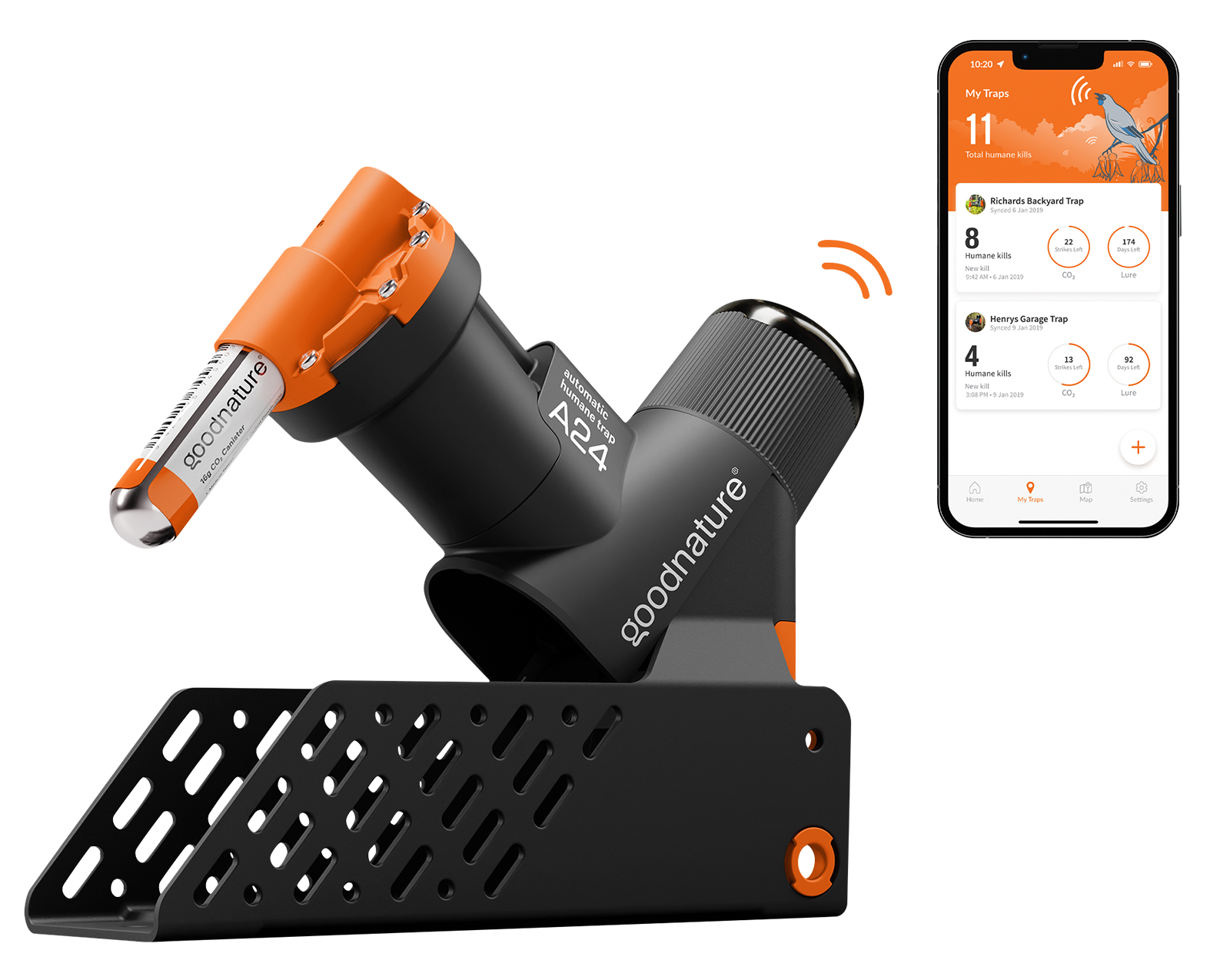 Ratten- und Mausefalle A24 Smart-Kit