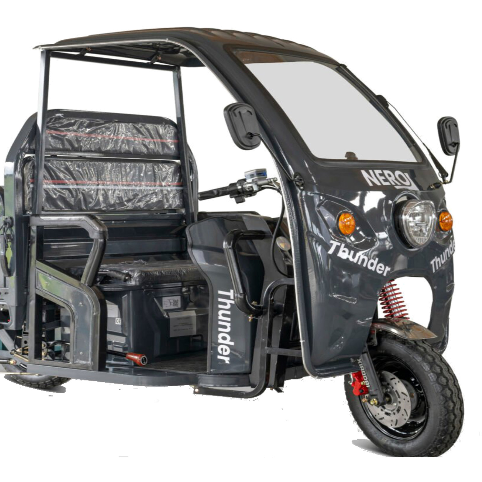 Fahrerkabine für Lastendreirad Thunder inkl. Scheibenwischer -FA127564