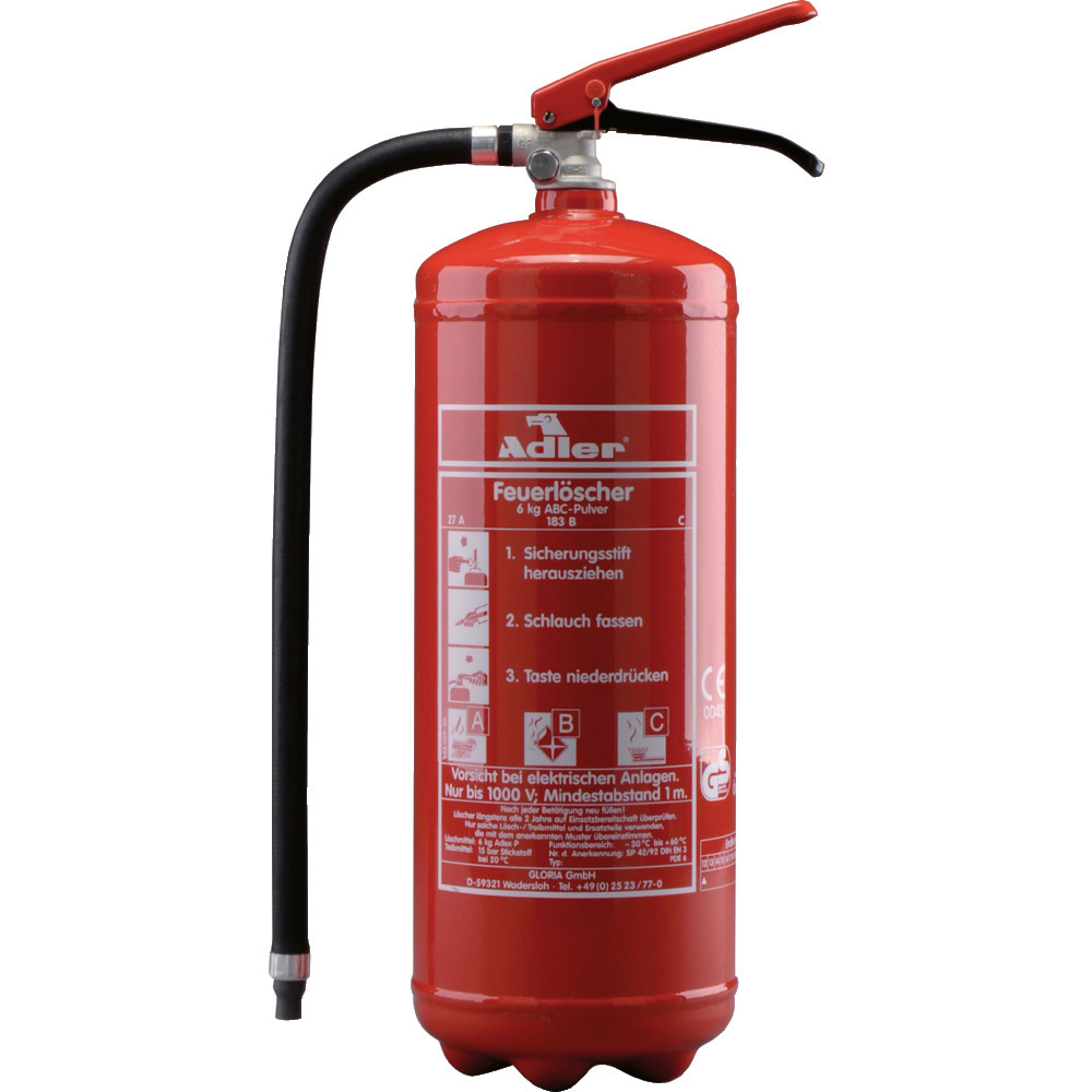Feuerlöscher 6 kg