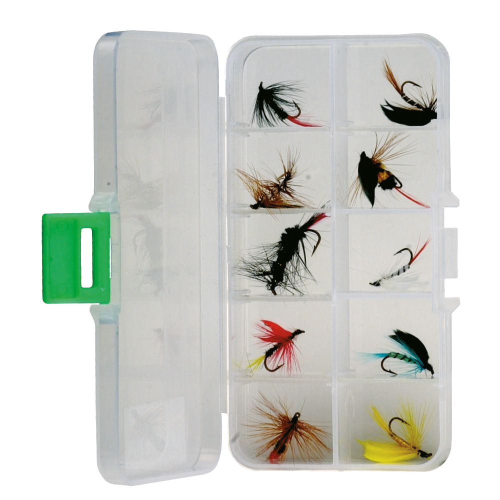 Fliegen Sortiment, 11-tlg.