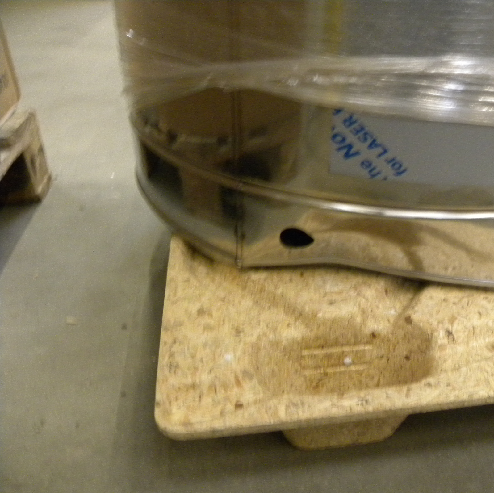 Futterdämpfer 100L Edelstahl-B Ware