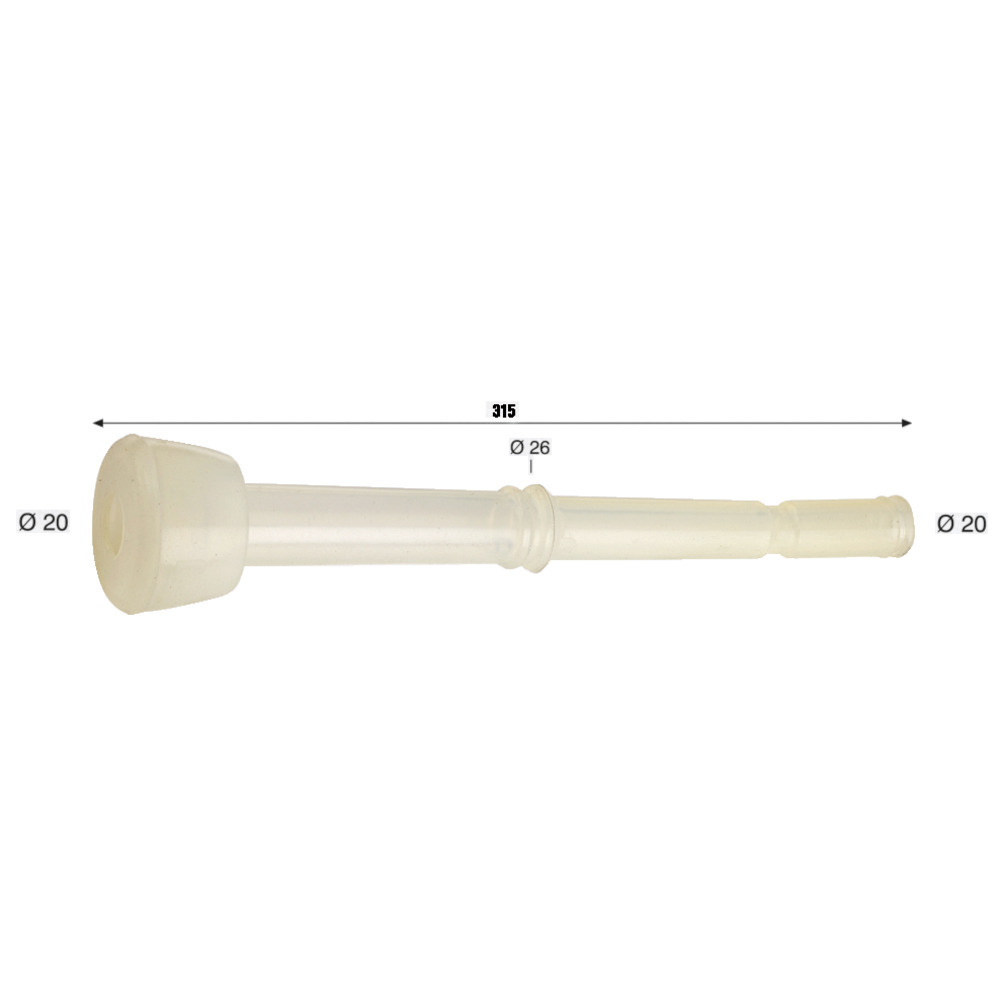 Zitzengummi Silikon passend DeLaval Harmony 999009-01