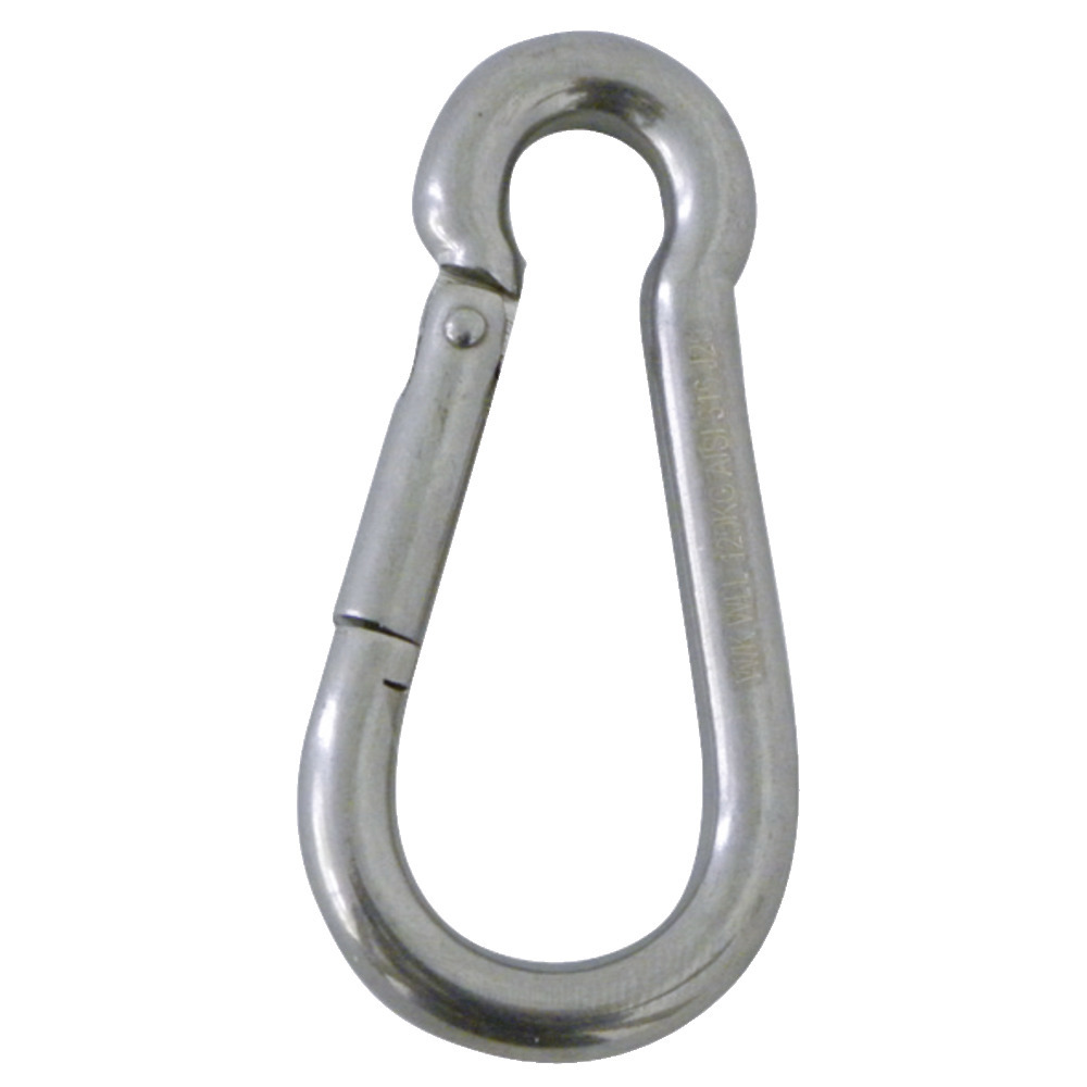 Edelstahl-Karabiner