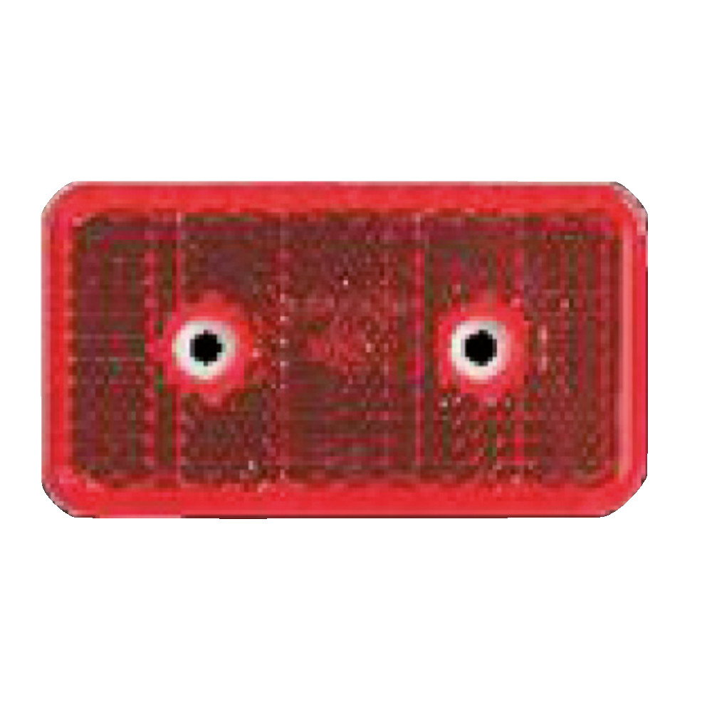 Rückstrahler rot 103x58 mm