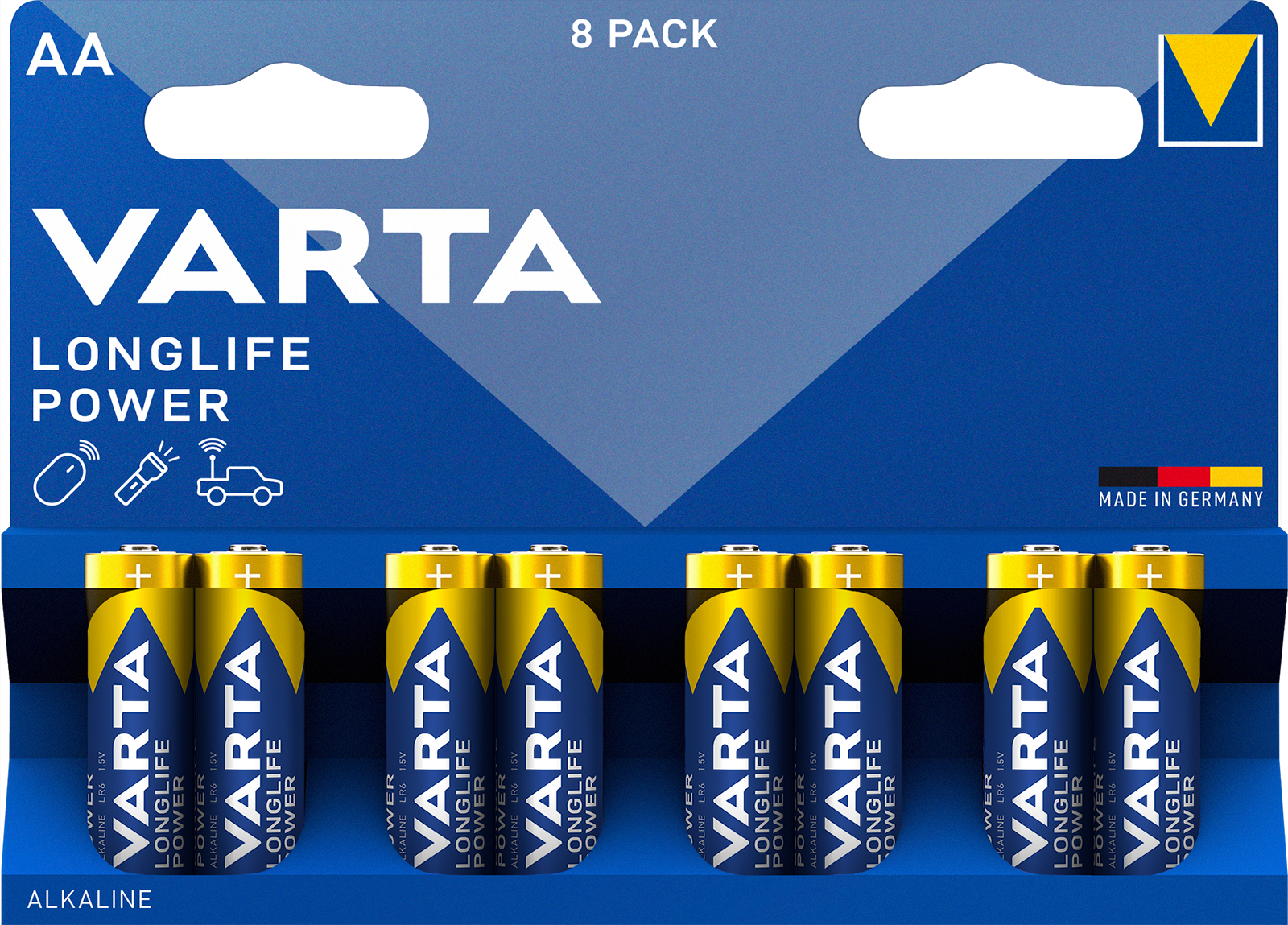 Longlife POWER AA, Leistungsstarke Energie