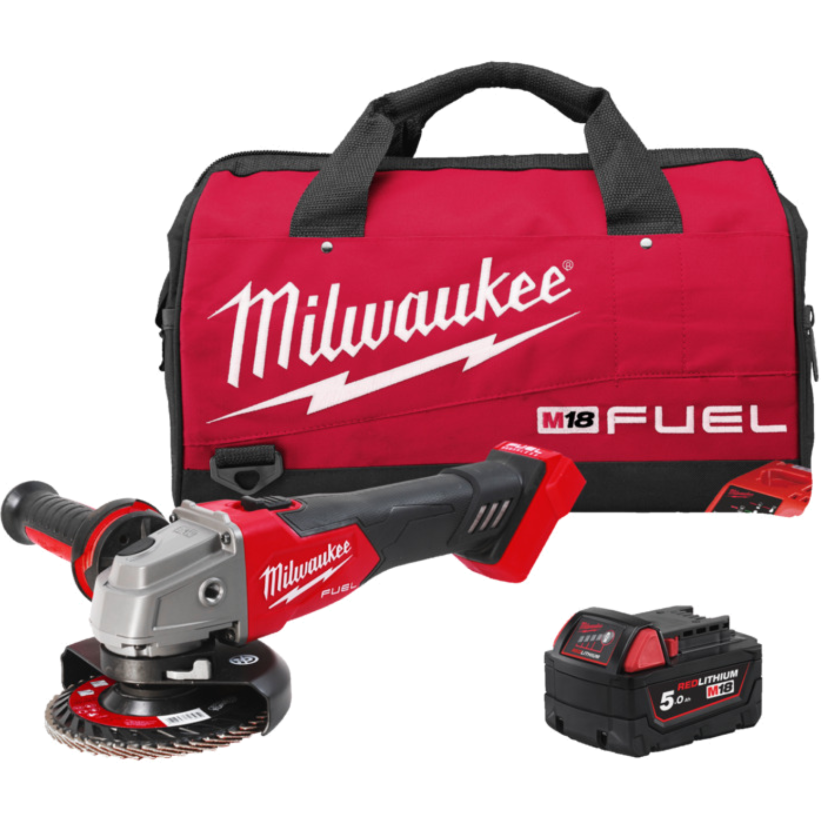 Akku-Winkelscheifer M18  FSAG125X-501B - Aktion