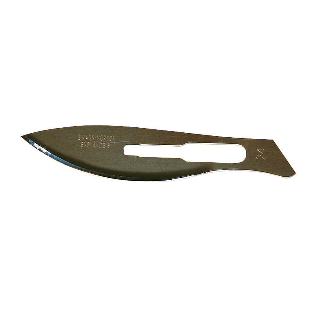 Skalpellklingen Nr. 24, 10 Stk.