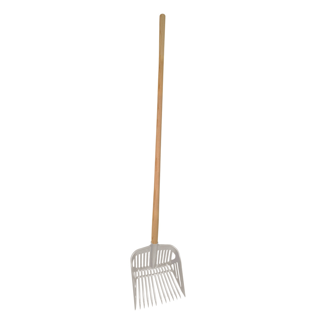 Ash stalk to manure fork