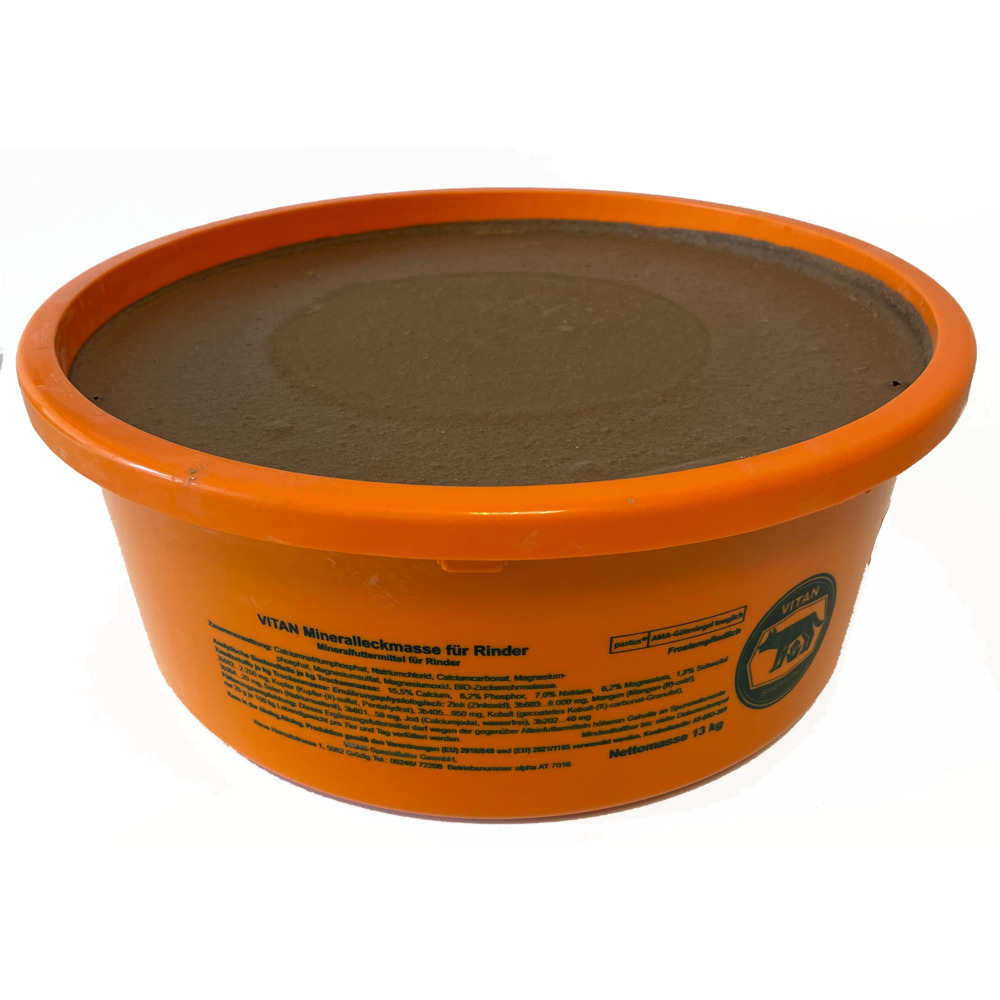 Vitan-Mineralleckmasse, 13 kg Schüssel