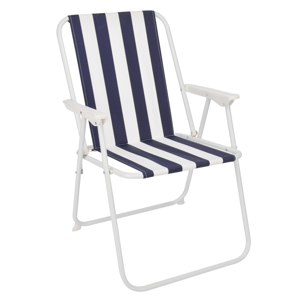 Chaise pliante avec structure en acier