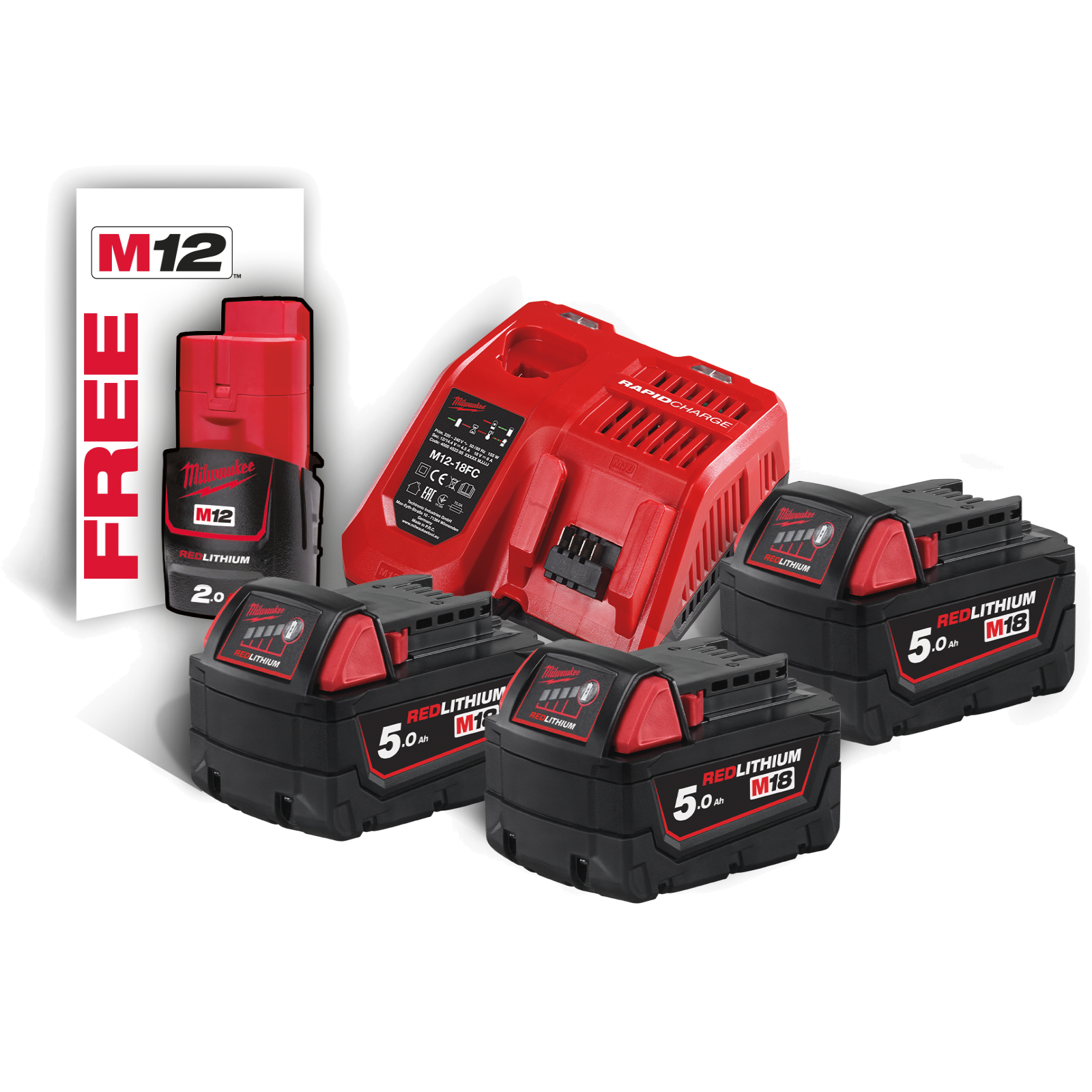 Battery starter set M18