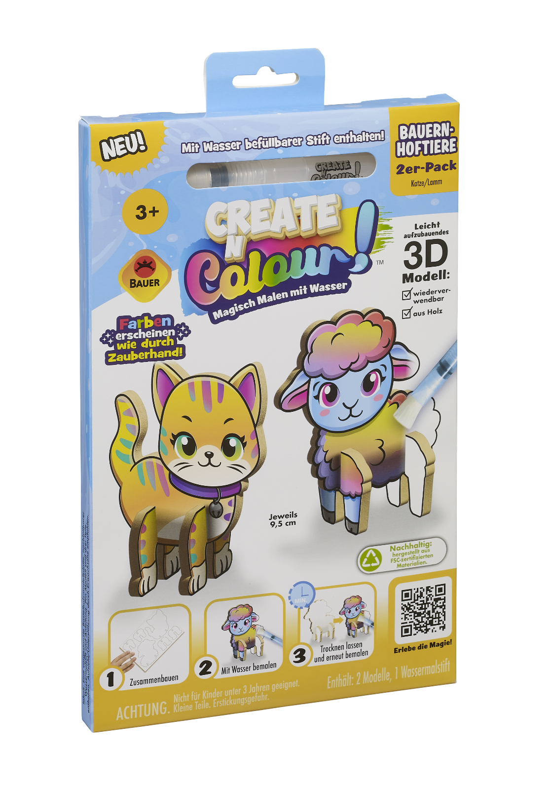 Create N Colour Katze + Lamm