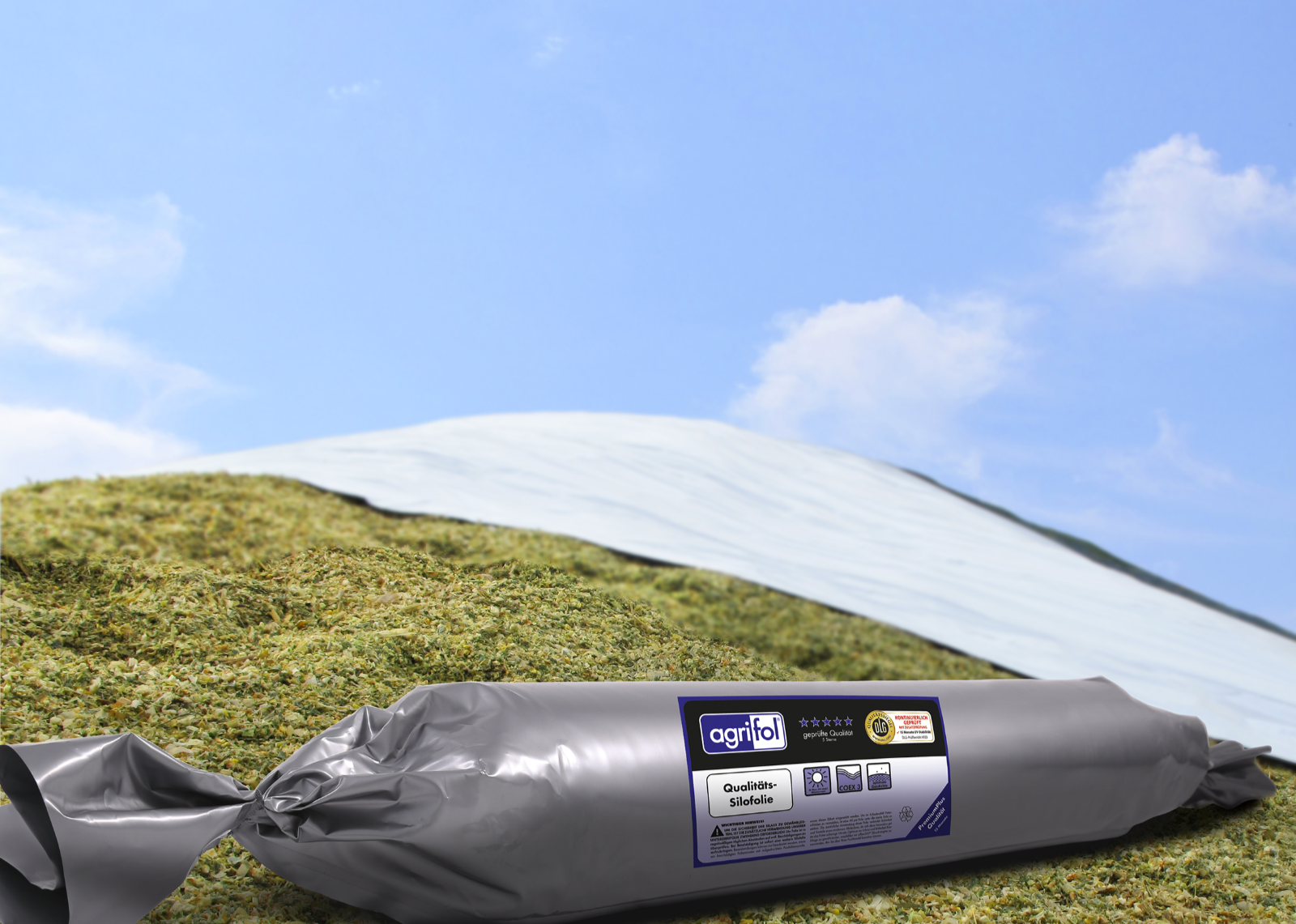 Film d'ensilage agrifol blanc