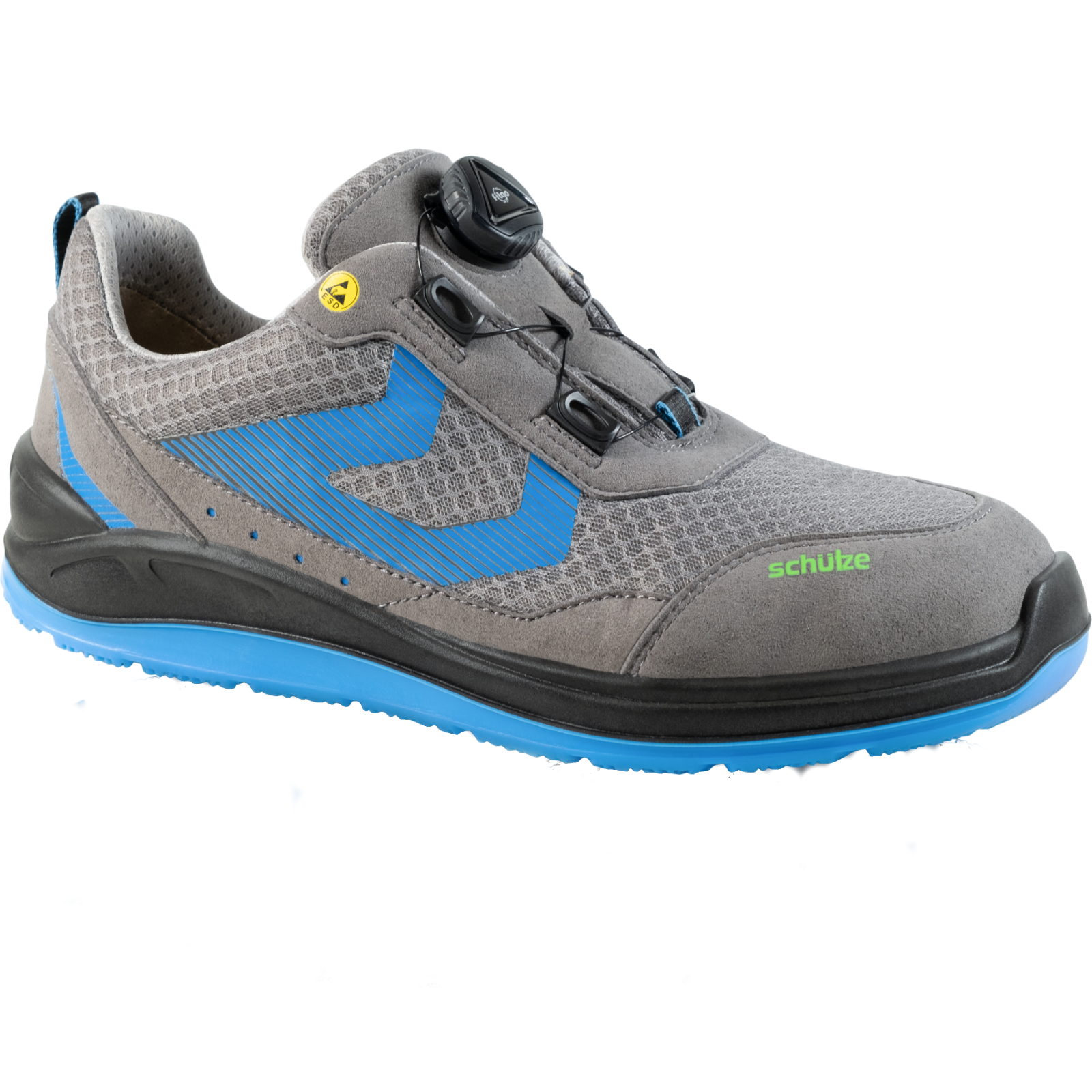 SI-Halbschuh S1 MAX ESD  HS grau/blau 
