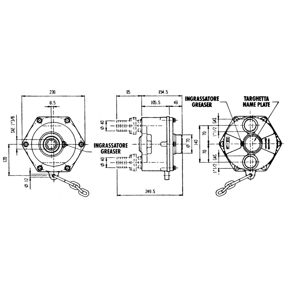 Zapfwellenpumpe MT300