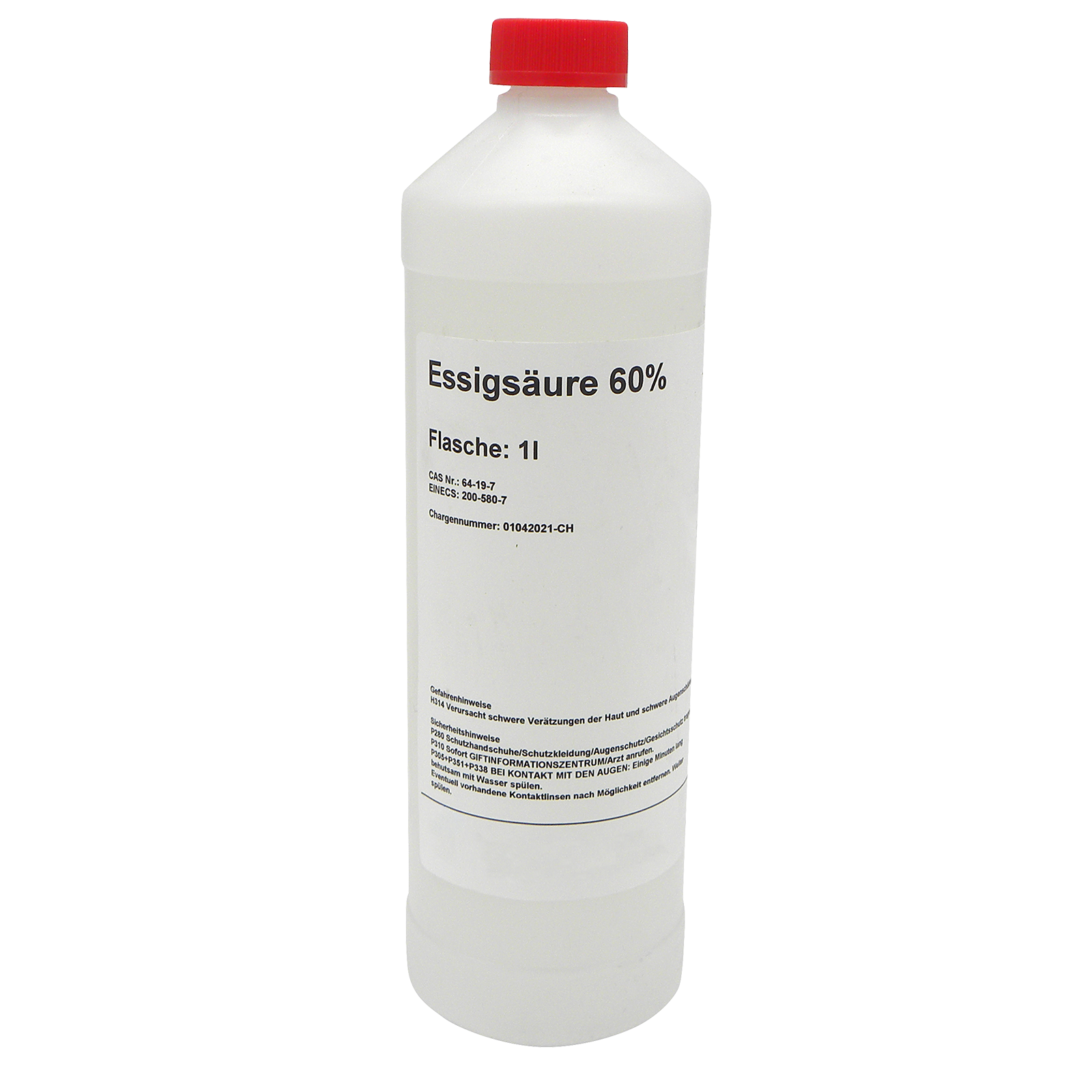 Acide acétique 60% 1l*