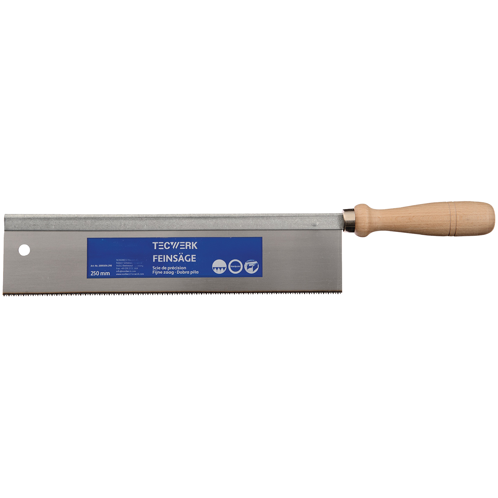 Feinsäge Blatt-L 250 x B 60 mm