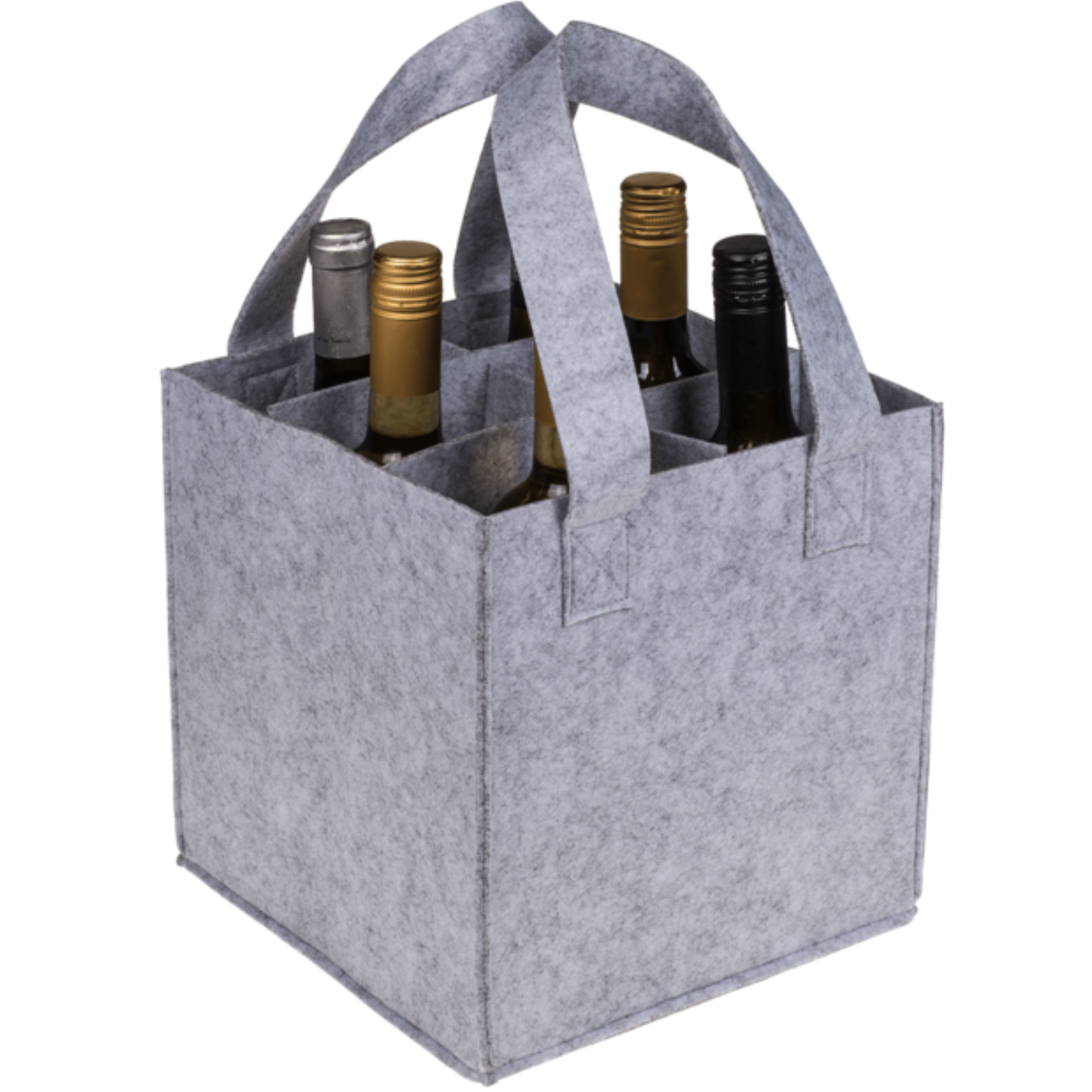 Filz-Tasche für 6 Flaschen