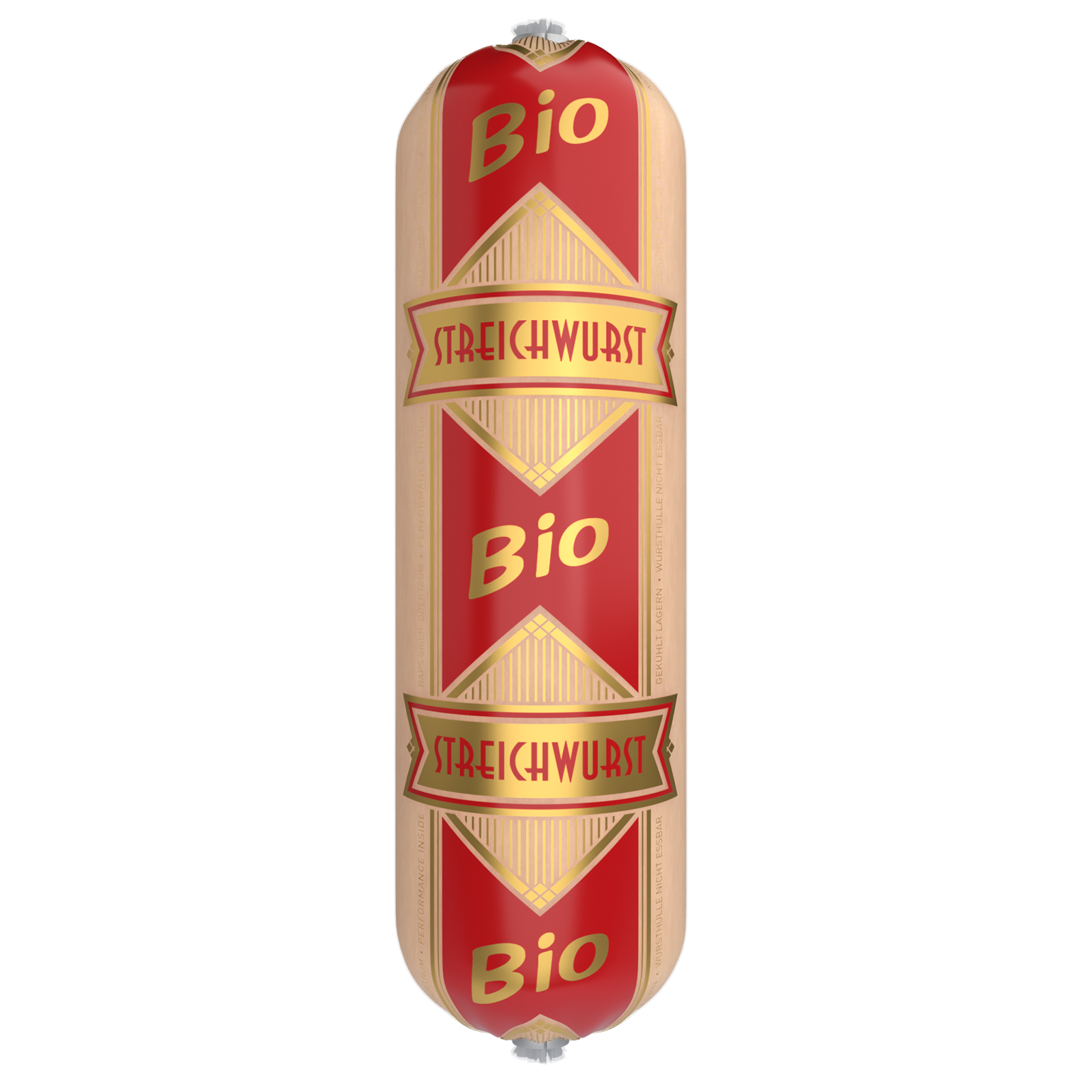 Budello di plastica per salsiccia spalmabile BIO