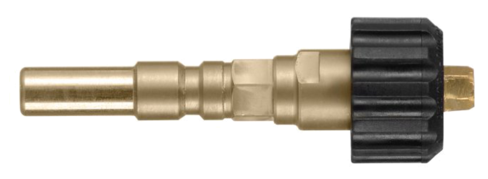 Adapter M22 auf Stecknippel DN12 mit Verdrehsicherung