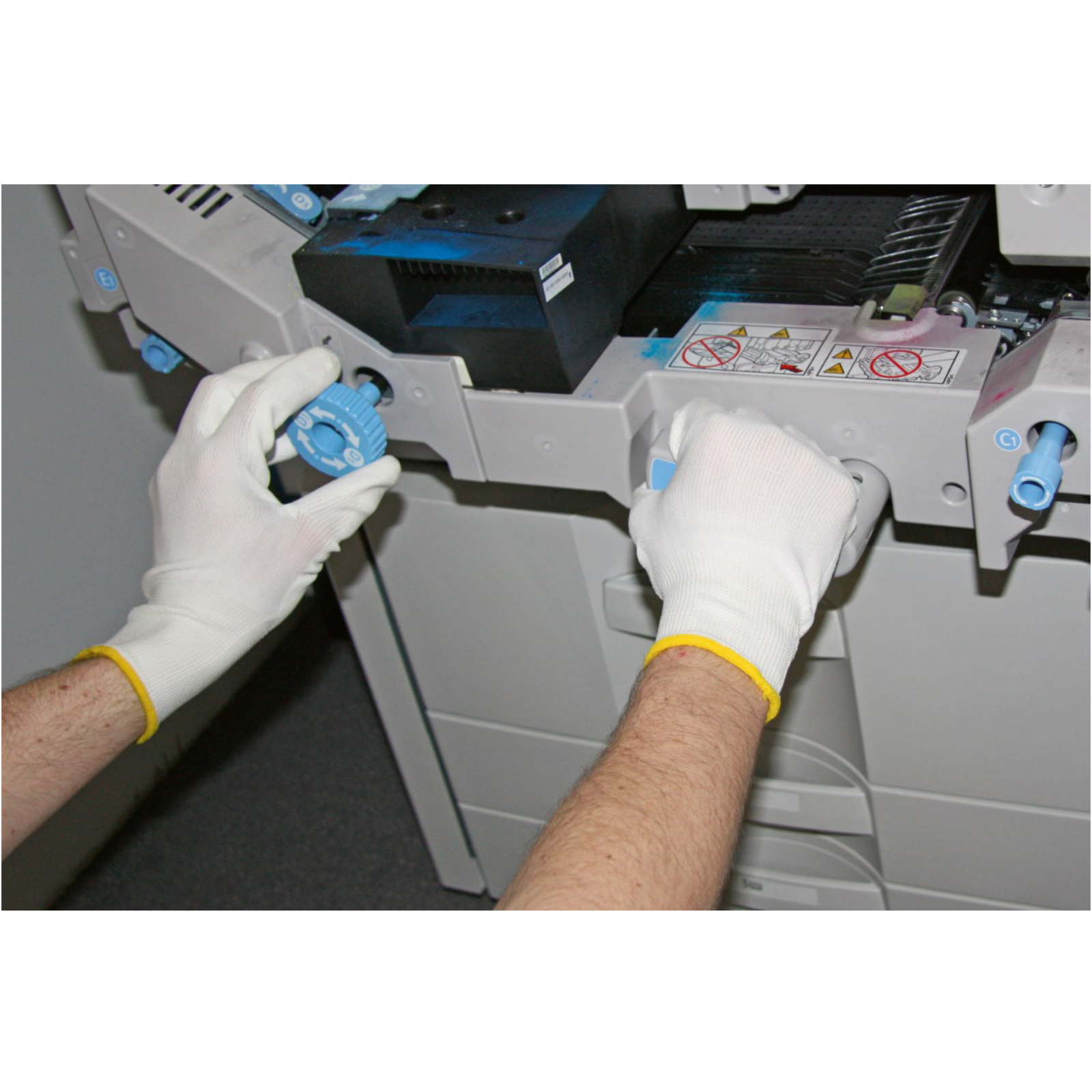 Arbeitshandschuh Gnitter grau  