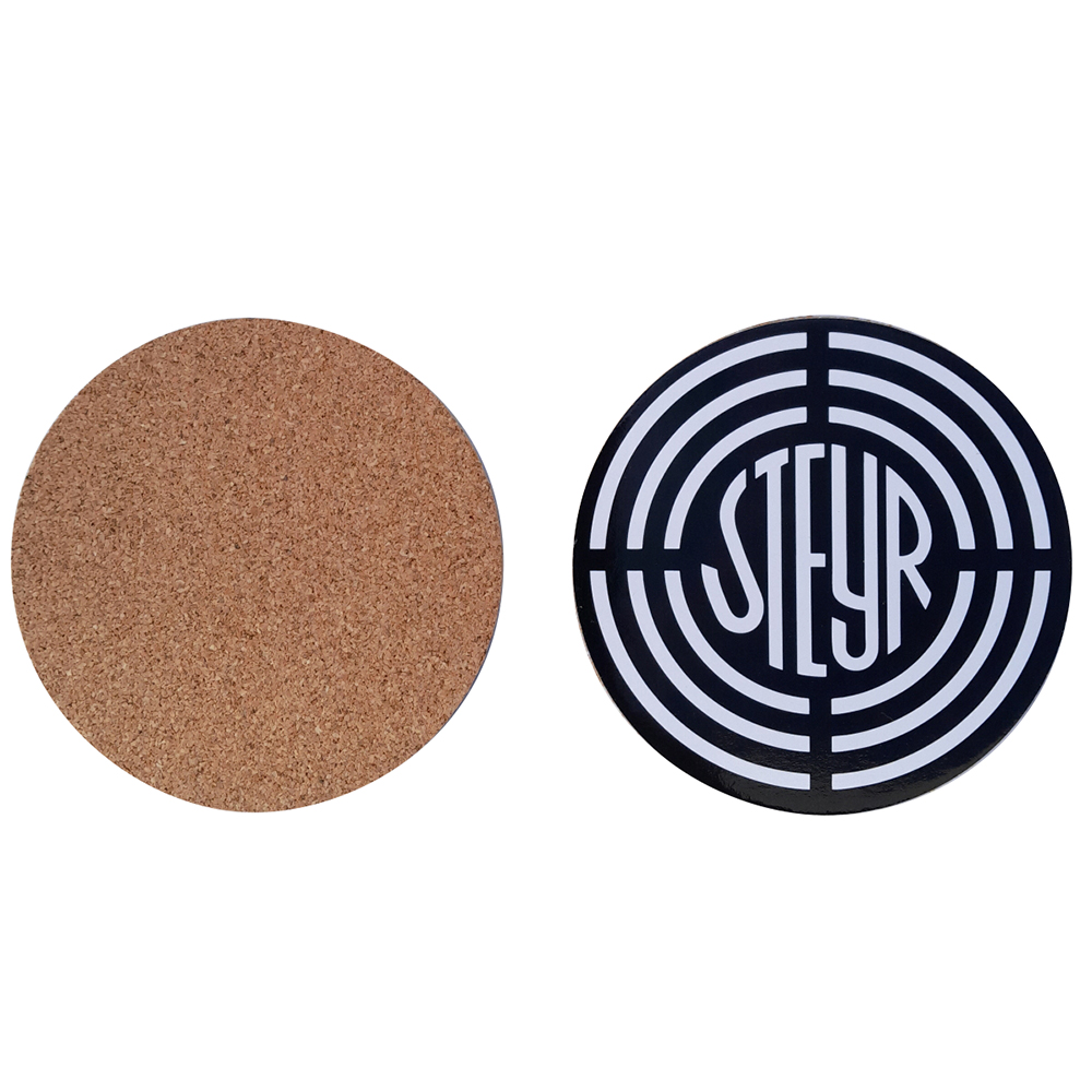 Untersetzer 2er-Set mit Kork 'Steyr Logo'-FA119482