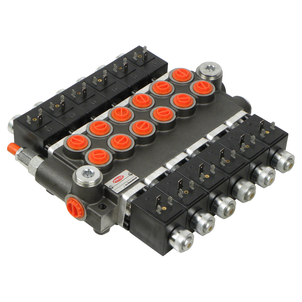 Vanne de régulation 50/6 double effet 12V à commande électromagnétique