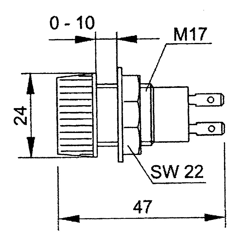 Kontrollleuchte 12 V