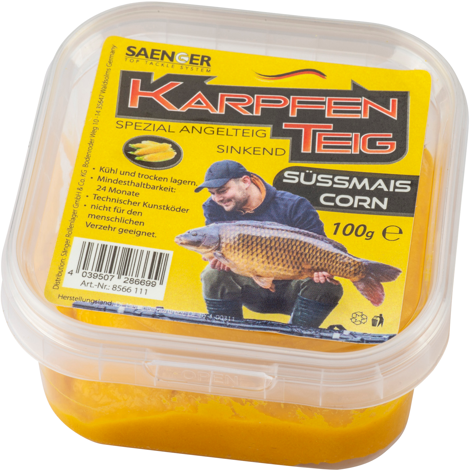 Karpfenteig, Spezial Angelteig - sinkend 100 g