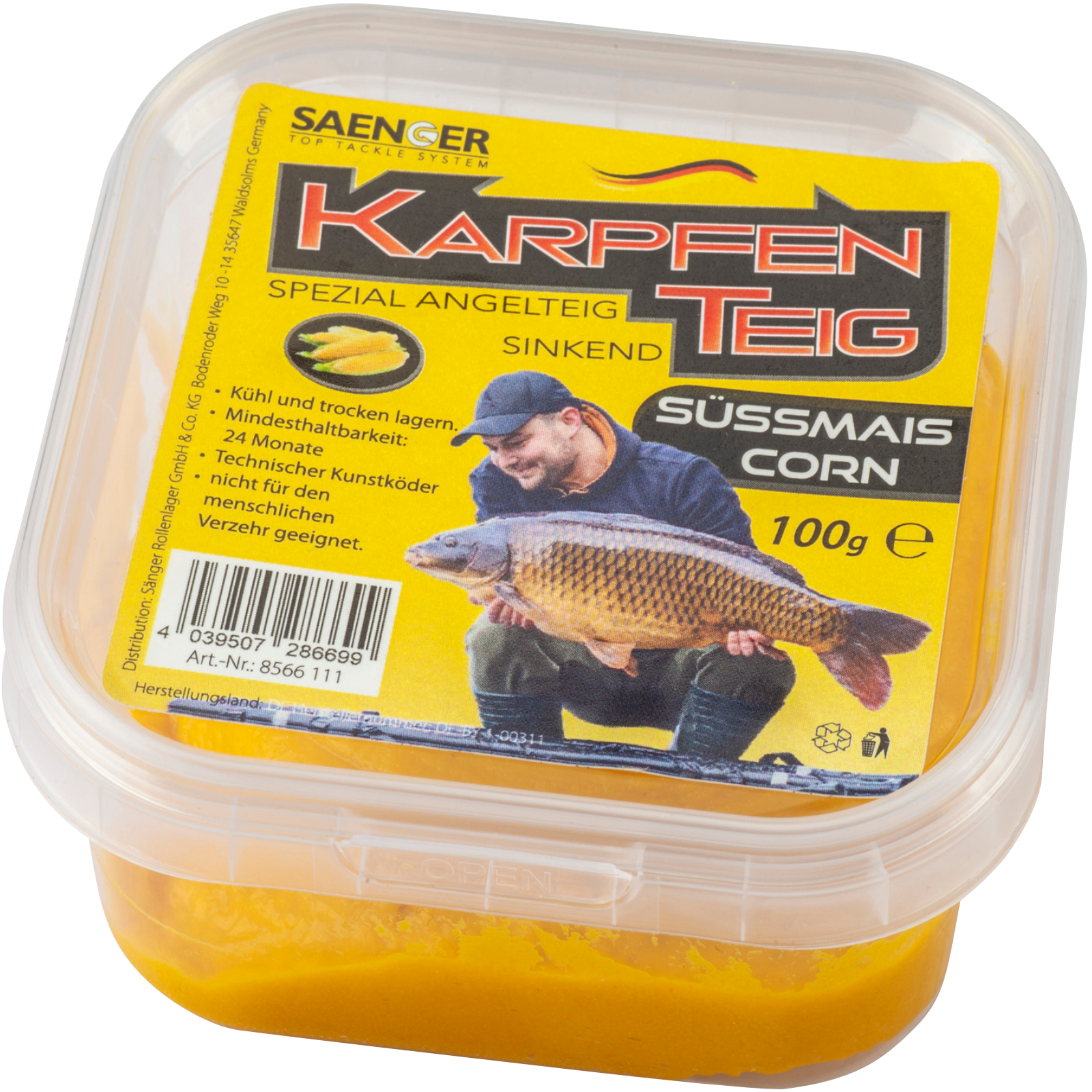 Karpfenteig, Spezial Angelteig - sinkend 100 g