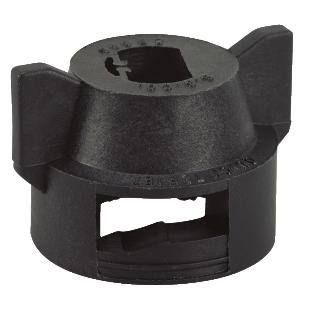 Cap with seal, SW8, black